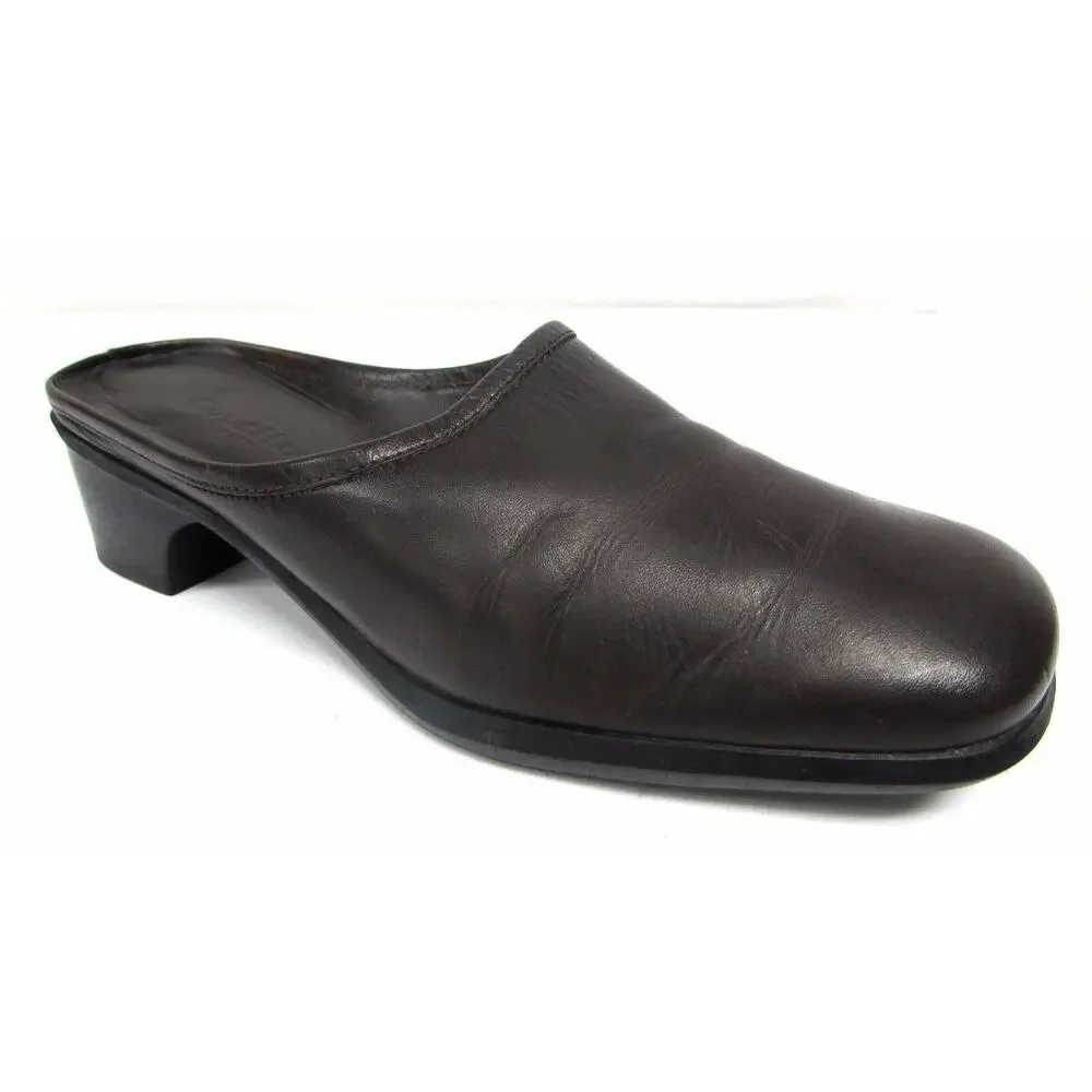 Cole Haan City women's 8 AA brown leather loafers shoes medium heel